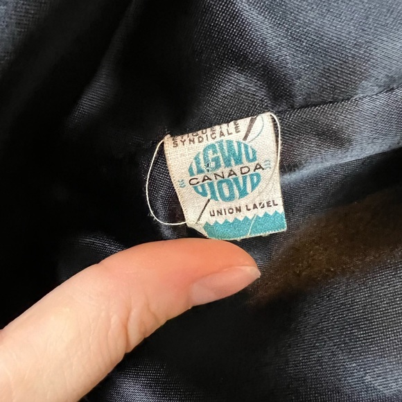 Vintage fur 50s 60s union made trench - Picture 5 of 14